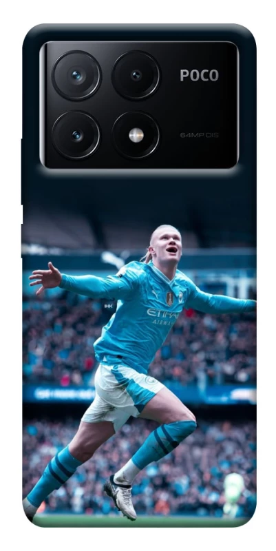 Чехол на Xiaomi Poco X6 Erling Haaland V3 фото 1 из 1