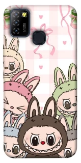 Чохол на Infinix Hot 10 Lite All Labubu 2 фото 1 з 1