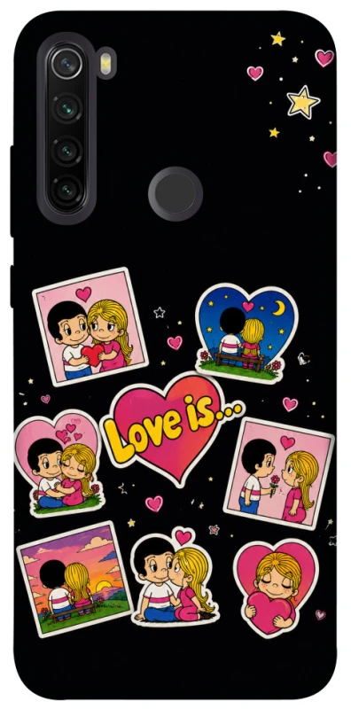 Чохол на Xiaomi Redmi Note 8T Love is фото 1 з 1