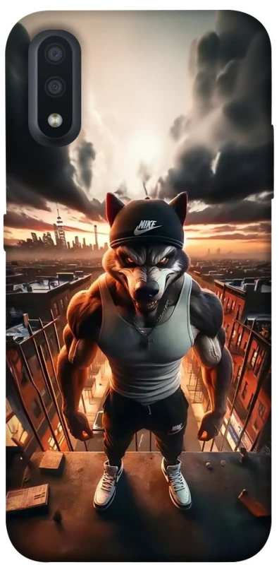 Чохол на Samsung Galaxy A01 Вовк фото 1 з 1