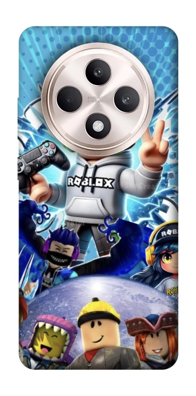 Чехол на Oppo Reno 12 F 4G/5G Roblox collage ver.3 фото 1 из 1