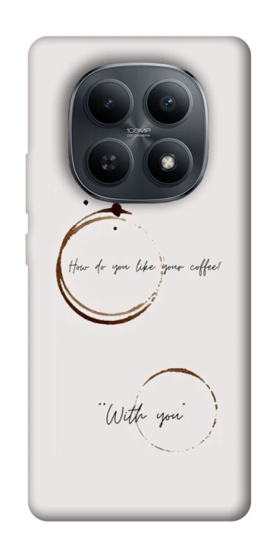 Чохол на Xiaomi Redmi Note 15 4G/5G (EU) Coffee with you фото 1 з 1