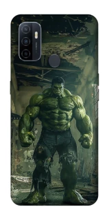 Чохол на Oppo A53 / A32 / A33 Angry Hulk фото 1 з 1