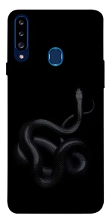 Чохол на Samsung Galaxy A20s Black snake фото 1 з 1