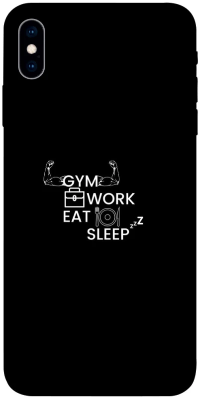 Чохол на Apple iPhone X (5.8") Gym v2 фото 1 з 1