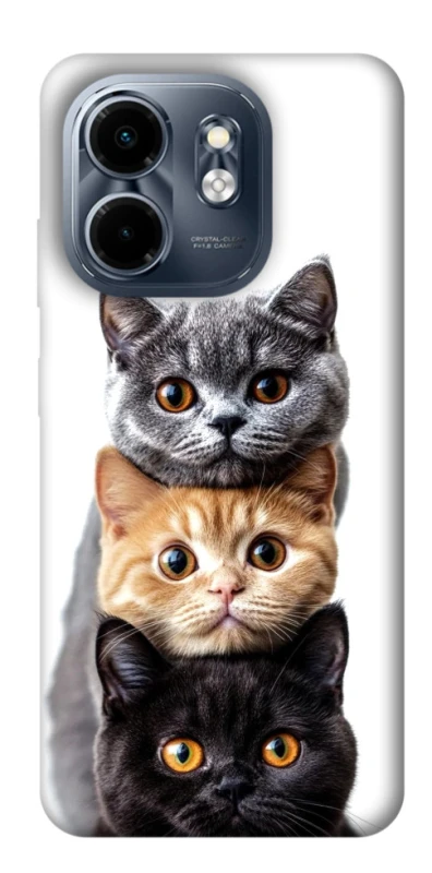 Чохол на Infinix Smart 9 4G / Hot 50i Гарні котики фото 1 з 1