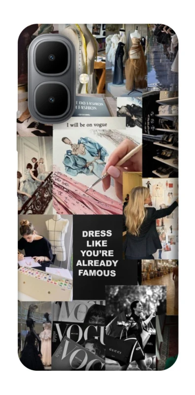 Чохол на Infinix Smart 10 Fashion collage ver.11 фото 1 з 1