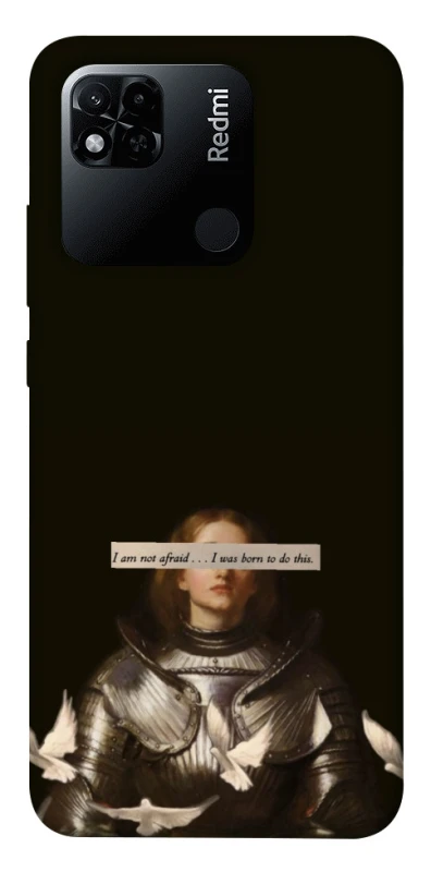 Чехол на Xiaomi Redmi 10A Not afraid фото 1 из 1