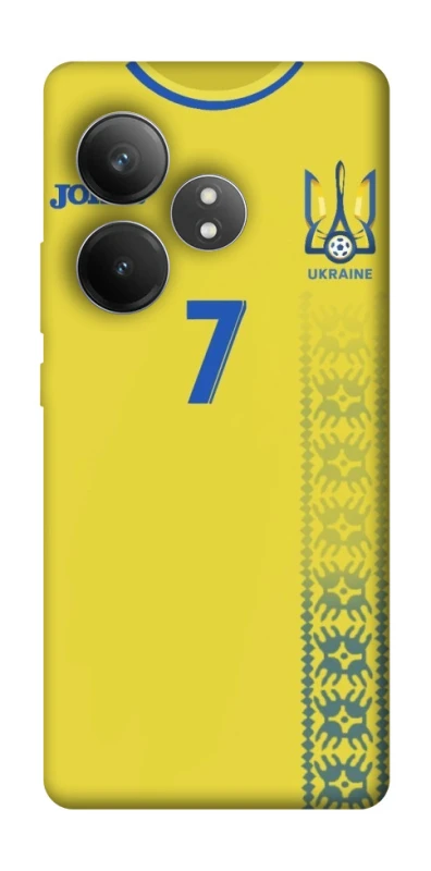 Чохол на Realme GT Neo 6 SE UA-Football ver.3 фото 1 з 1