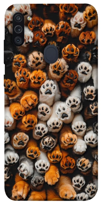 Чехол на Samsung Galaxy M11 Сat paws фото 1 из 1
