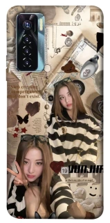 Чехол на TECNO Camon 17 Pro Yunjin - LE SSERAFIM фото 1 из 1