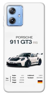 Чохол на Motorola Moto G84 Porsche 911 GT3 фото 1 з 1