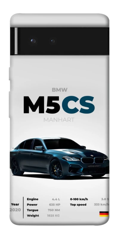 Чохол на Google Pixel 6 BMW M5 CS фото 1 з 1
