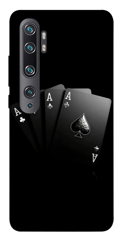 Чохол на Xiaomi Mi Note 10 / Note 10 Pro / Mi CC9 Pro Black Cards фото 1 з 1