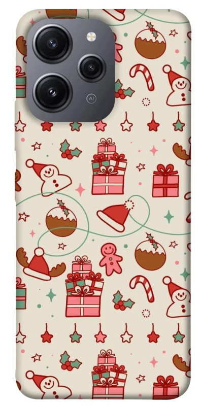 Чехол на Xiaomi Redmi 12 Новогодний v14 фото 1 из 1