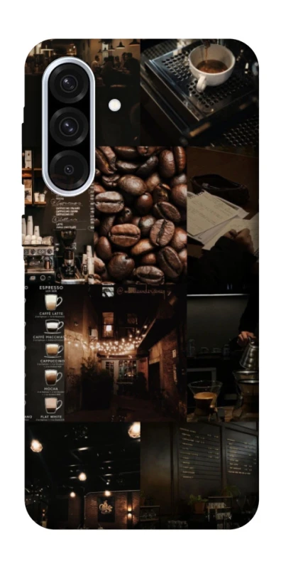 Чехол на Samsung Galaxy A36 5G Coffee collage ver.1 фото 1 из 1
