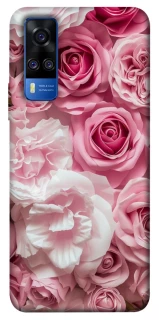 Чохол на Vivo Y51a Рожеві Квіти фото 1 з 1