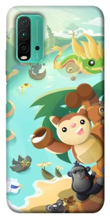 Чехол на Xiaomi Redmi Note 9 4G / Redmi 9 Power Adopt Me Tropical Adventure фото 1 из 1