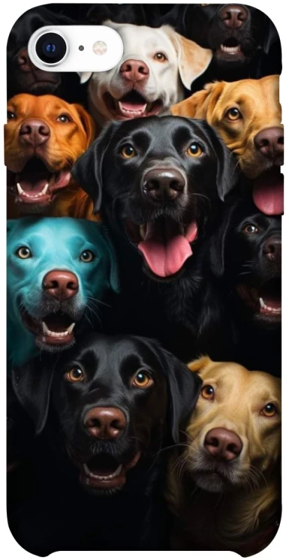 Чехол на Apple iPhone SE (2020) Собаки фото 1 из 1