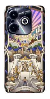 Чехол на Infinix Hot 40i WOW forever stormwind фото 1 из 1