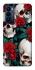 Чохол на TECNO Camon 18 Pro skull and rose фото 1 з 1