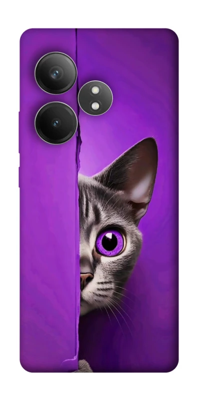 Чохол на Realme GT Neo 6 Кіт-підглядач фото 1 з 1