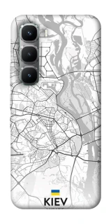 Чехол на Infinix Hot 60 Pro Kiev white map фото 1 из 1