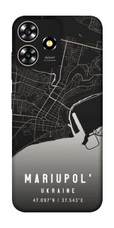 Чехол на ZTE Blade A73 4G Mariupol map фото 1 из 1