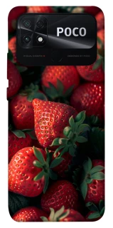 Чохол на Xiaomi Poco C40 Strawberry фото 1 з 1