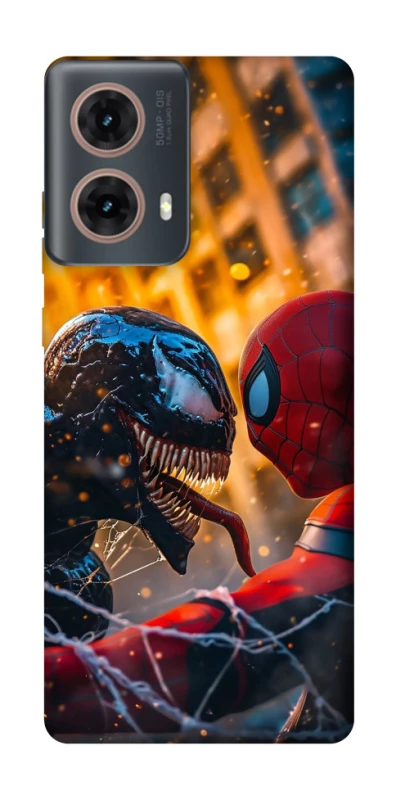Чохол на Motorola Moto G85 Venom vs Spiderman фото 1 з 1