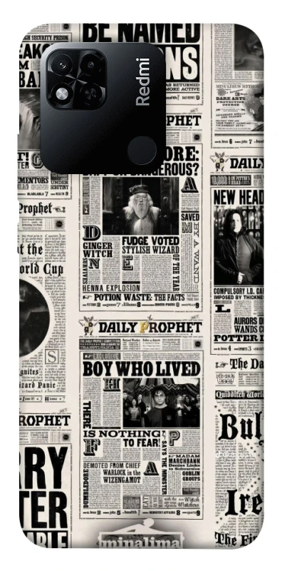 Чохол на Xiaomi Redmi 10A Harry Potter newspaper фото 1 з 1