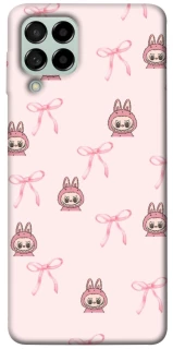 Чохол на Samsung Galaxy M53 5G Pink bows and Labubus фото 1 з 1