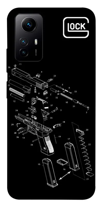 Чохол на Xiaomi Redmi Note 12S LOCK фото 1 з 1