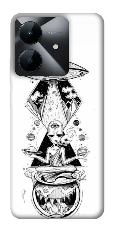 Чехол на Realme Note 60x Tattoo ver.4 фото 1 из 1