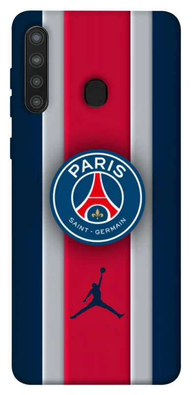 Чехол на Samsung Galaxy A21 FC PSG v3 фото 1 из 1