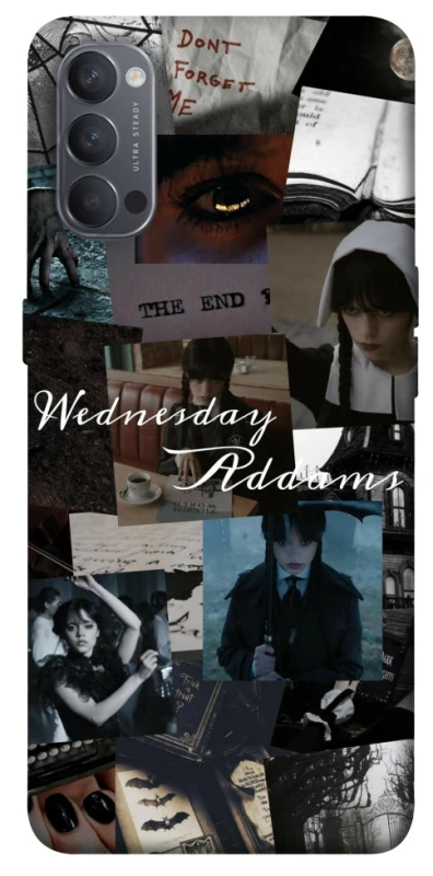 Чохол на Oppo Reno 4 Wednesday Collage ver.1 фото 1 з 1