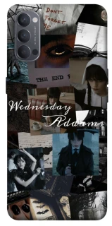 Чохол на Oppo Reno 4 Wednesday Collage ver.1 фото 1 з 1