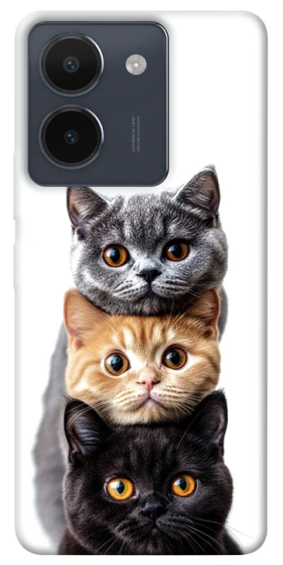 Чохол на Vivo Y36 Гарні котики фото 1 з 1