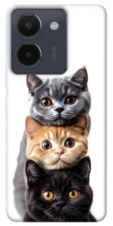 Чохол на Vivo Y36 Гарні котики фото 1 з 1