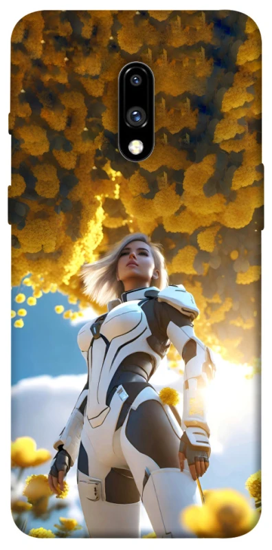 Чохол на OnePlus 7 Cyber space girl ver.3 фото 1 з 1