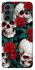Чохол на Samsung Galaxy M13 4G skull and rose фото 1 з 1