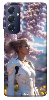 Чехол на Samsung Galaxy M54 5G Cyber space girl ver.1 фото 1 из 1