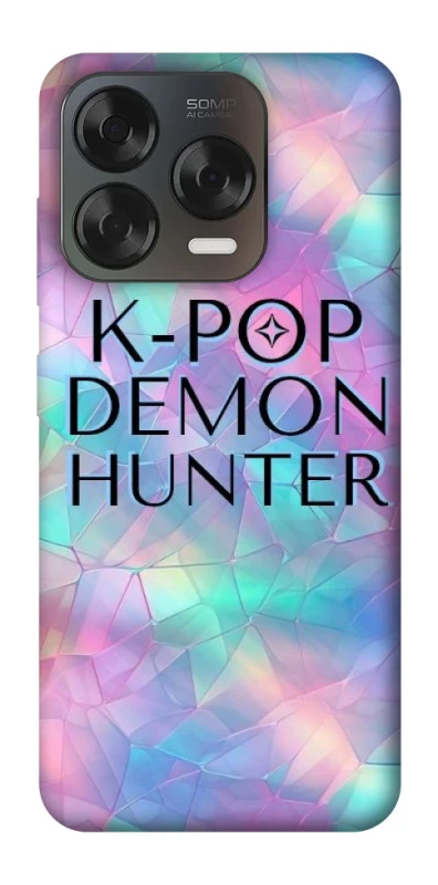 Чохол на ZTE Blade V70 Design K-Pop Demon Hunters Logo фото 2 з 2