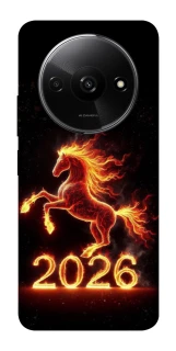 Чехол на Xiaomi Redmi A3 Red Fire Horse ver.1 фото 1 из 1