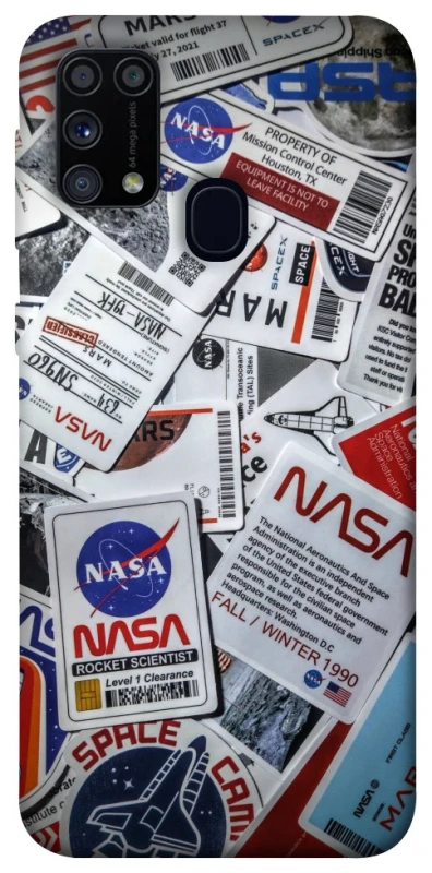Чохол на Samsung Galaxy M31 NASA ver.4 фото 1 з 1