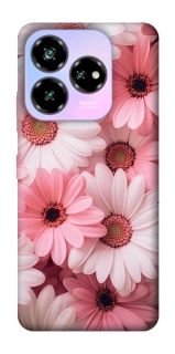 Чохол на ZTE Nubia V60 Desing Рожеві Квіти v2 фото 1 з 1