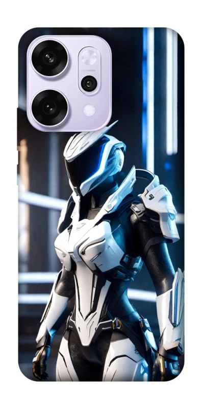 Чохол на Oppo Reno 14 Pro Cyber space girl ver.6 фото 1 з 1