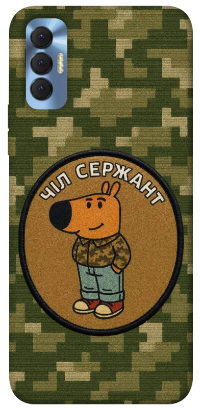 Чехол на TECNO Spark 8P Чил сержант фото 1 из 1