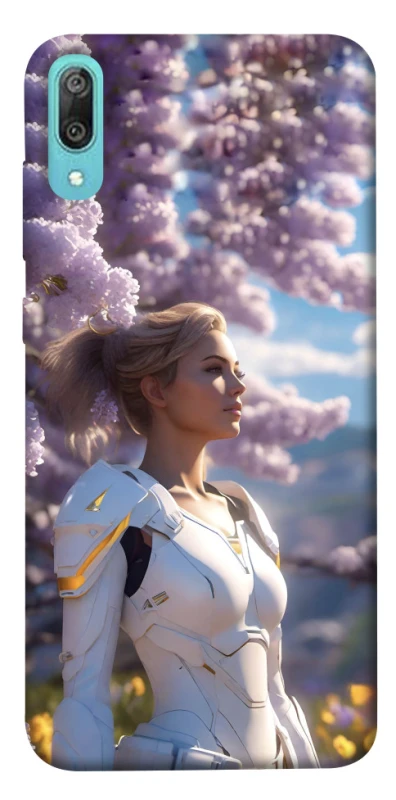 Чохол на Huawei Y6 Pro (2019) Cyber space girl ver.1 фото 1 з 1