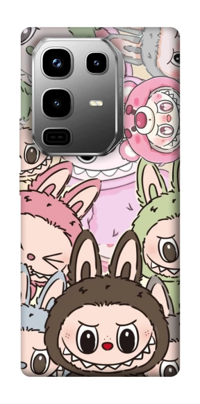 Чохол на Infinix Note 50 Pro All Labubu 3 фото 1 з 1